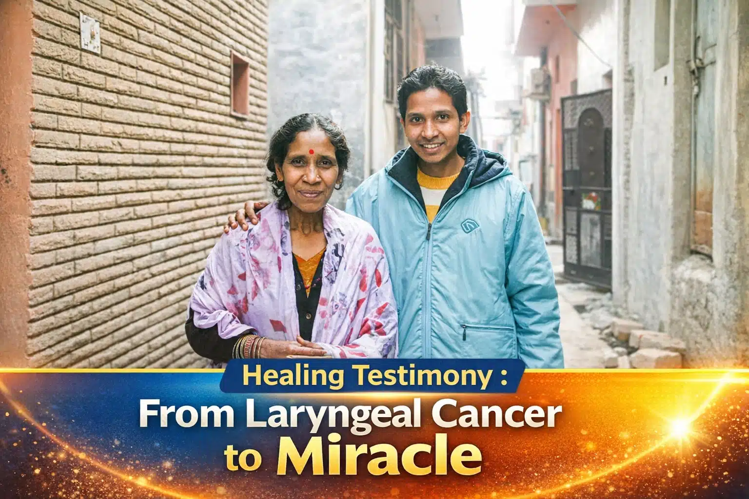 Healing Testimony : From Laryngeal Cancer to Miracle