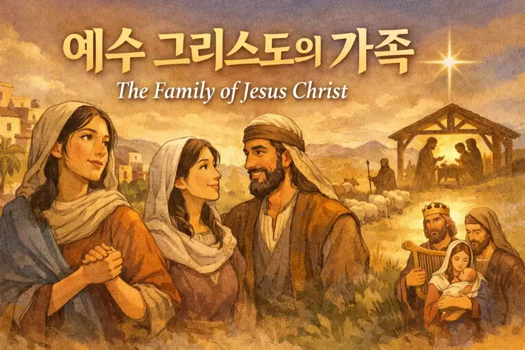 Ruth choosing God, standing with Naomi and Boaz in Bethlehem, connected to the genealogy of Jesus Christ