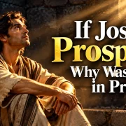 Joseph in prison, trusting God despite his suffering